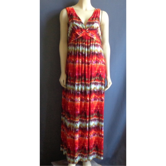 Chico's Dresses & Skirts - Chico's Travel Knit Maxi Sun Dress 3 XL